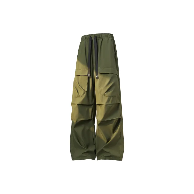 MIIOW Trendy Party Collection Cooling Summer Collection Cargo Pants Unisex-30