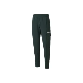 PUMA Knitted Sweatpants Men Olive Green