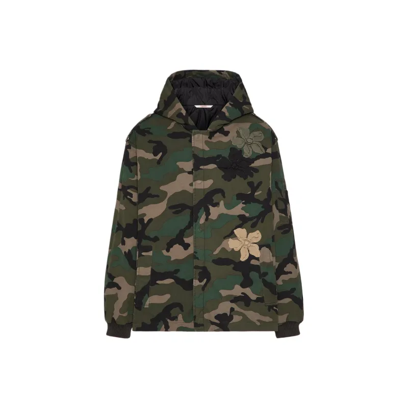 Valentino SS24 Jackets Coats Men's Army Green-0