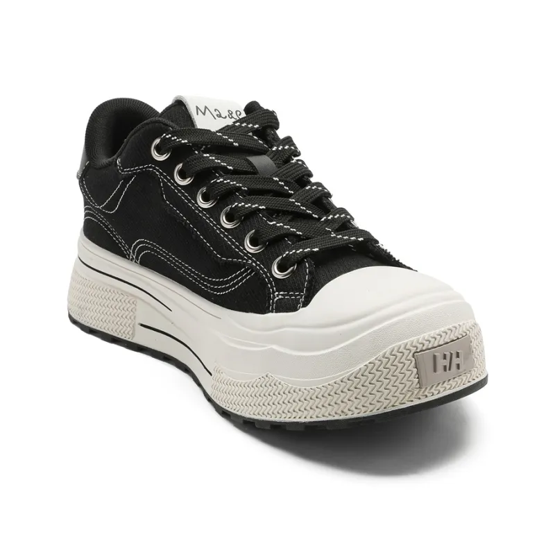 Rummaden Low Top Skateboard Shoes Unisex Black-3