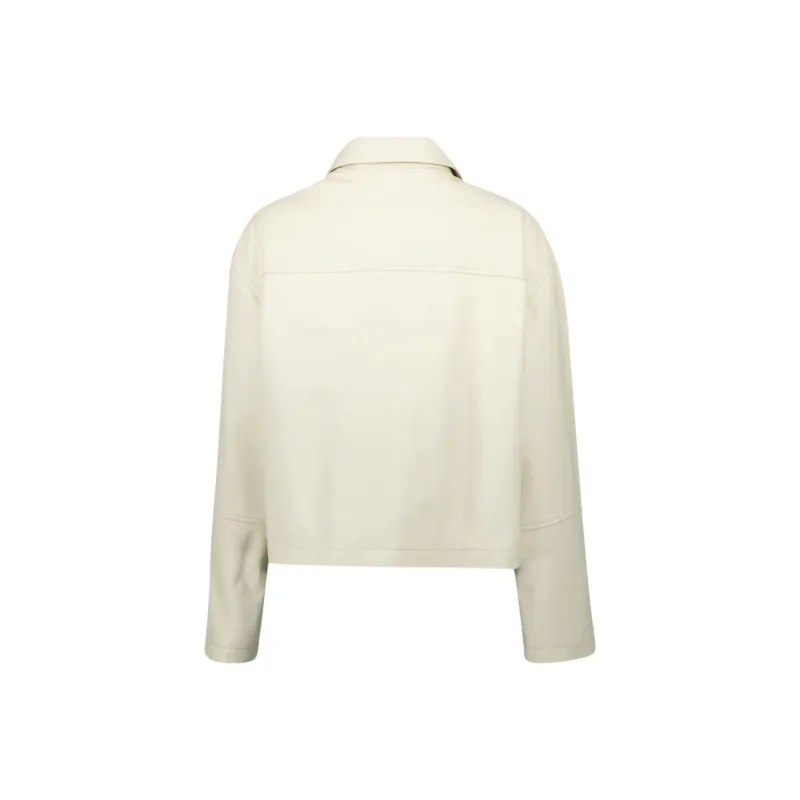 MOSCHINO Leather Jacket-1
