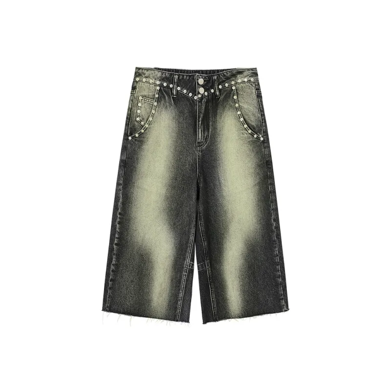 CONP Jeans Unisex Gray White-0
