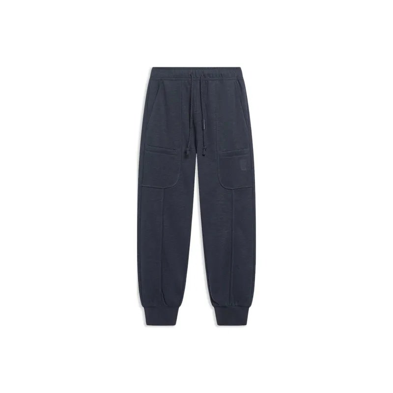 LiNing Cargo Pants Men's Charcoal Black-0