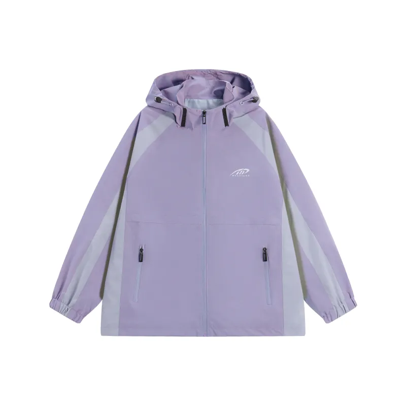 Menblero Jackets Coats Unisex Purple-5