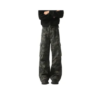 ORMY Jeans Unisex Camouflage