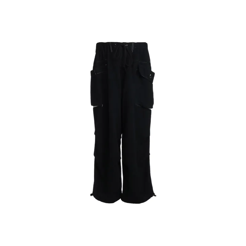 Yohji Yamamoto Cargo Pants Unisex Black-0