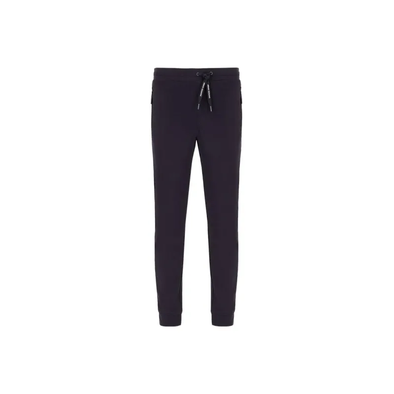 ARMANI EXCHANGE Logo Printed Drawstring Track Trousers-0