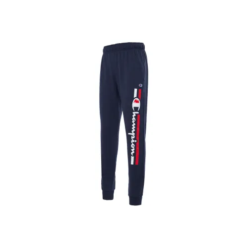 Champion Knitted Sweatpants Unisex Navy Blue