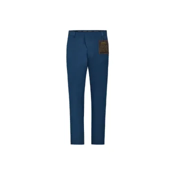 LOUIS VUITTON Casual Pants Men's Blue