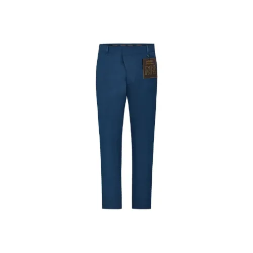 LOUIS VUITTON New Quarterly Products Of LV Casual Pants Men's Blue