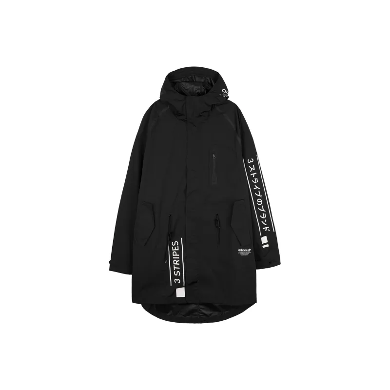 Adidas Originals Trench Coats Men Black-0