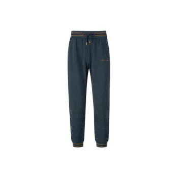 LI NING 1990 Knitted Sweatpants Unisex Dark Iris Blue