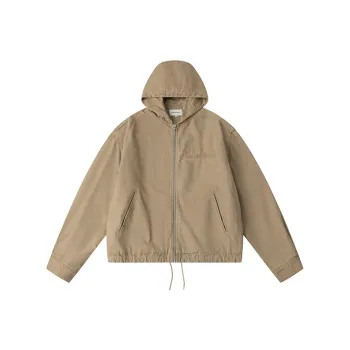COUNTRY MOMENT Jackets Coats Men's Matte Finish Khaki