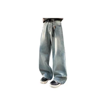 DANGERTIGER Jeans Unisex Light Blue