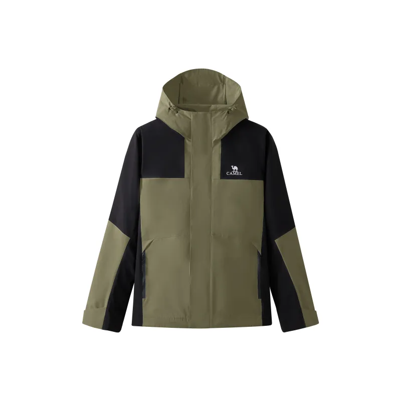 CAMEL Outdoor Multicolor Techwear Windproof Water Repellent Wear Resistant Anti Tear Coat Jacket Unisex-4
