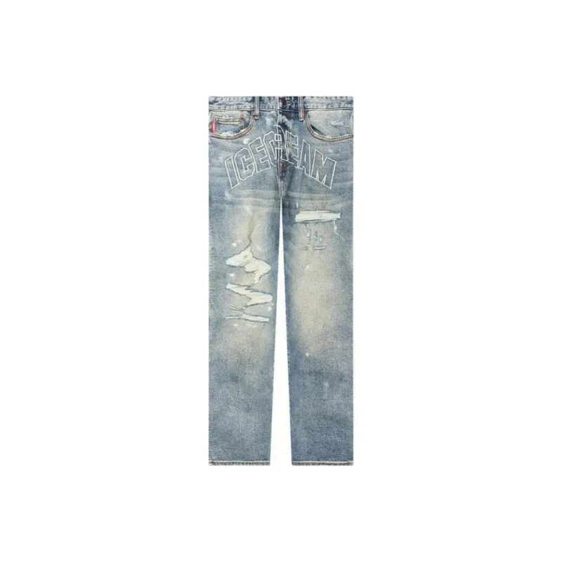 Ice Cream Archie Chocolate Fit Jeans-0