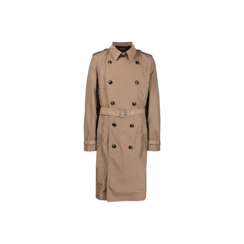 AMIRI Trench Coats Men Umber-0