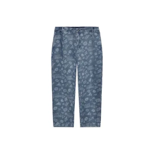 LINING Skateboard Jeans Men Light Blue