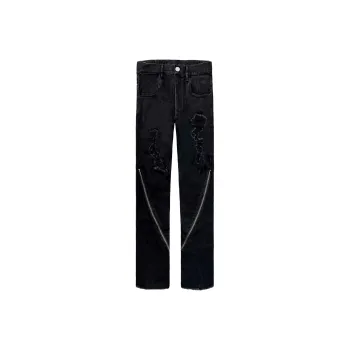 False Perception Jeans Unisex Black