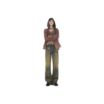 CREAZIONI LA FANTASIA E MOBILE Jeans Unisex Yellow Mud