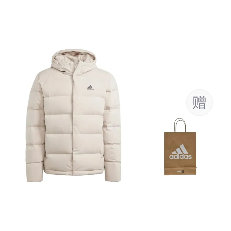 Adidas Down Jackets Men Ecru-0