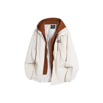 MEIPIN TANG Jackets Coats Unisex Beige