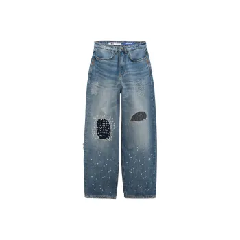 Zara X ADER ERROR Jeans Unisex Blue