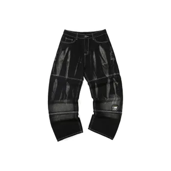 GENANX Jeans Unisex Black