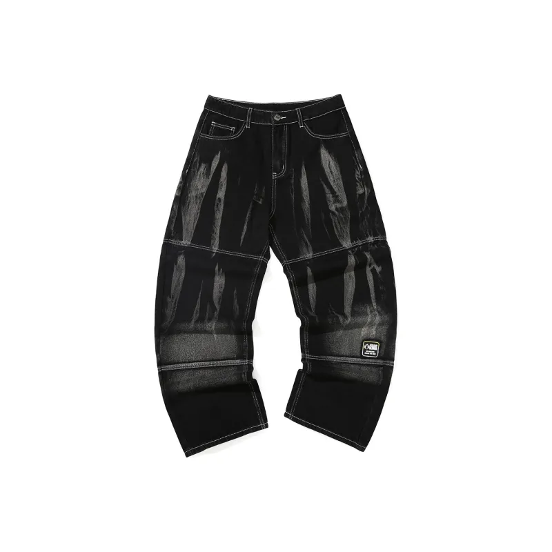 GENANX Jeans Unisex Black-0