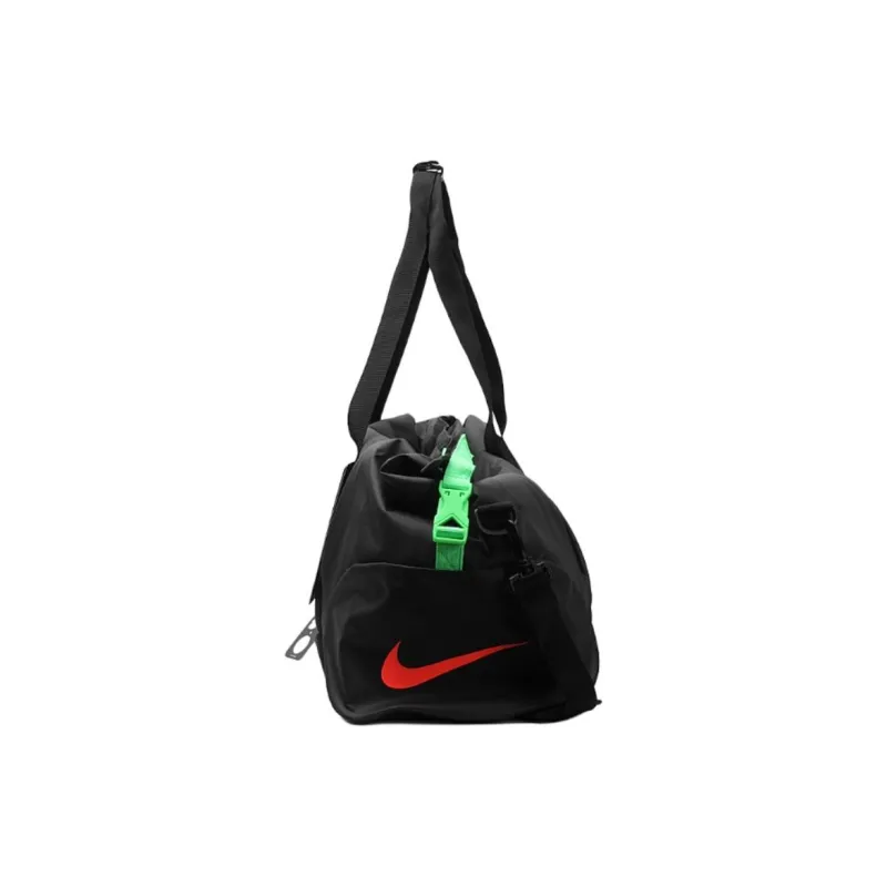 Nike Polyester Portable One Shoulder Travel Bag Men's Black-2
