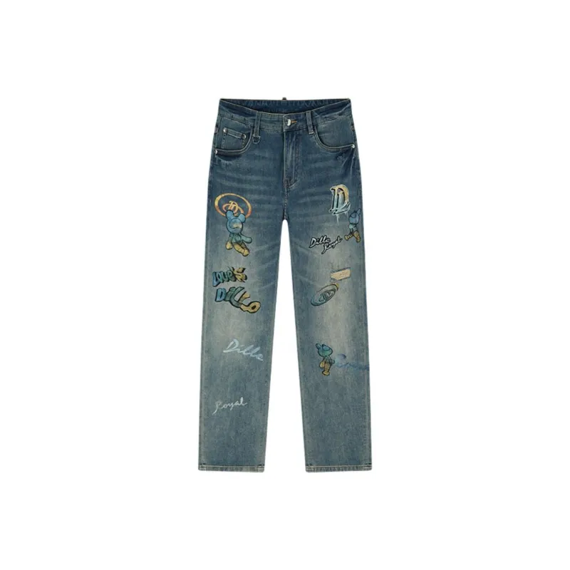 DILLO SS25 Jeans Men's Dark Blue-0