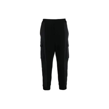 DSQUARED 2 Logo Detailed Cropped Cargo Track Pants
