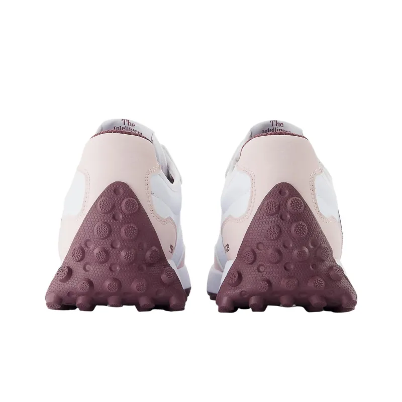New Balance NB 327 Anti Slip Wear Resistant Low Top Golf Shoes Women's White Pink-4