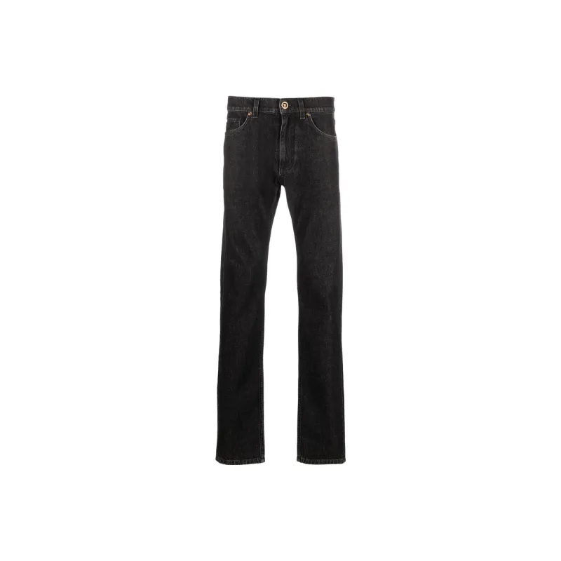VERSACE Tapered Denim Jeans-0