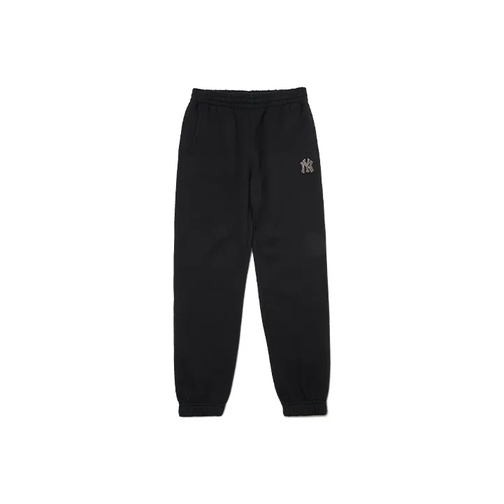 MLB New York Yankees Knitted Sweatpants Unisex Black-0