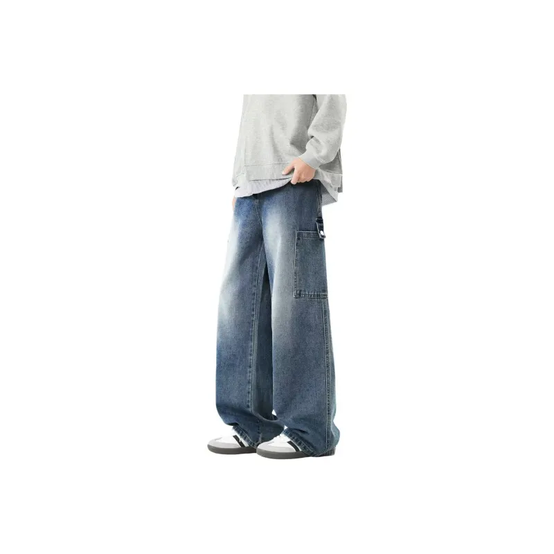 NOME Basic Versatile Loose Fit Straight Fit Pants Unisex-10