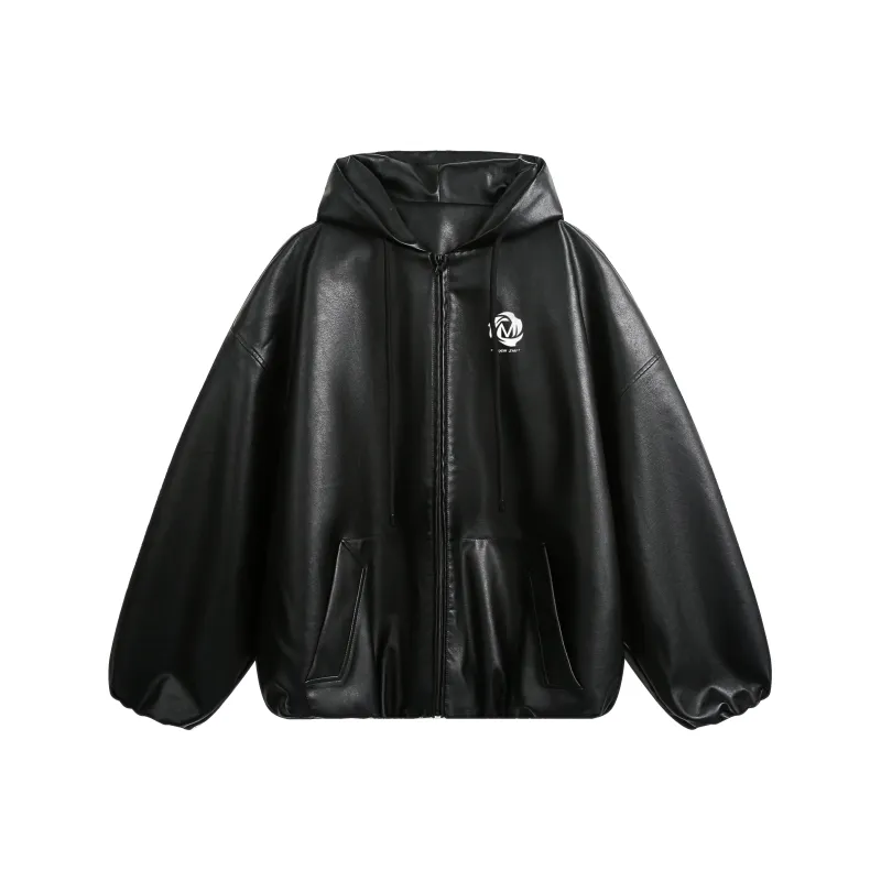 Cotton Jackets Coats Unisex Black-0