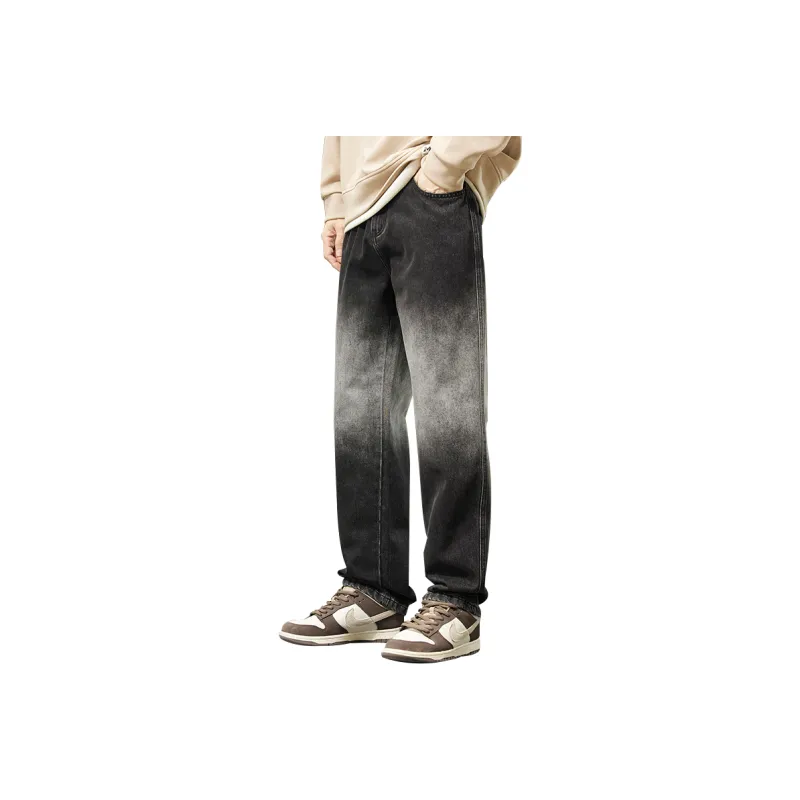 FASTFISH Jeans Men's Smoke Gray-0