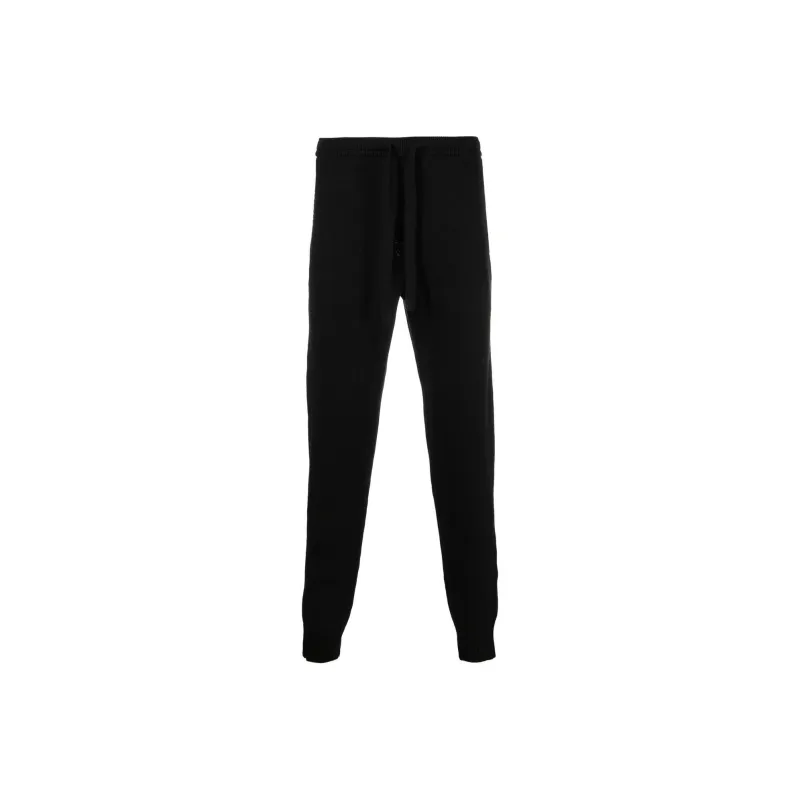OFF WHITE FW22 Knitted Sweatpants Men Black-0