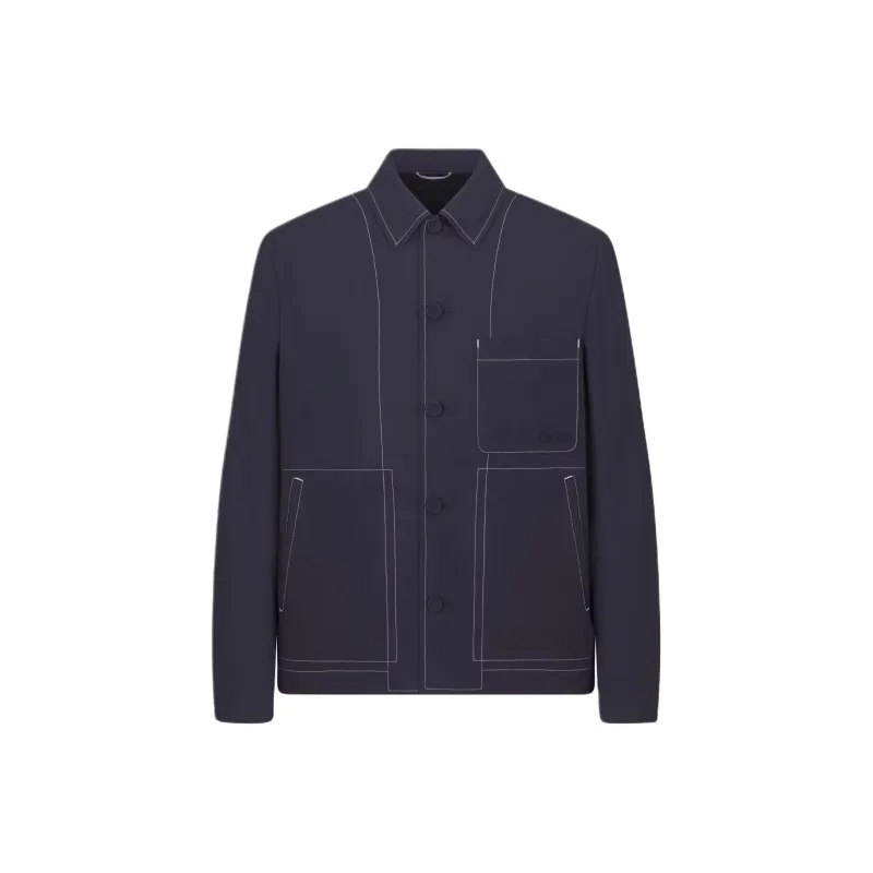 DIOR Collared Button Up Jacket-0