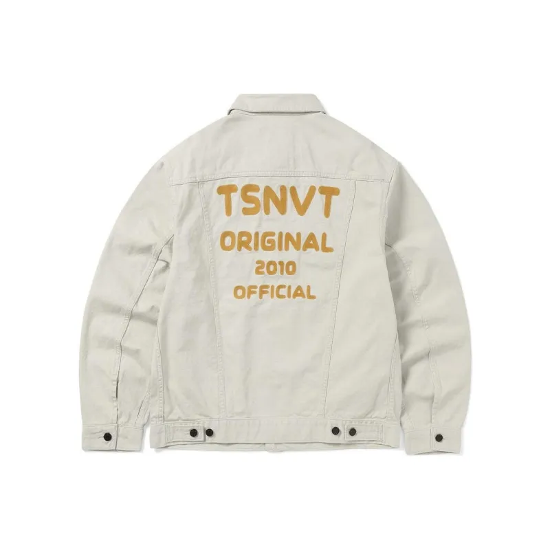 Thisisneverthat SS24 Ultras Collection TSNVT Trucker Jacket Off White Jacket Unisex White-0