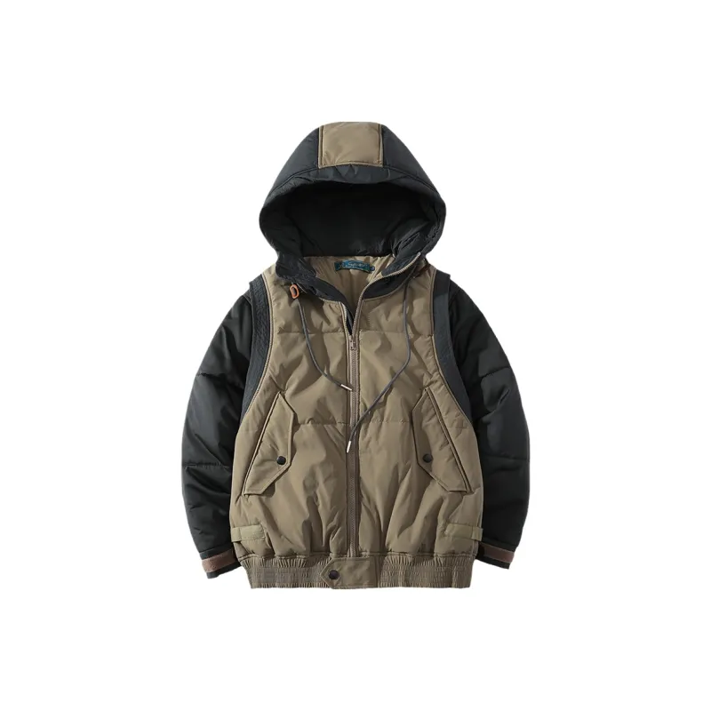 A SQUARE ROOT Puffer Jacket Coat Unisex-0