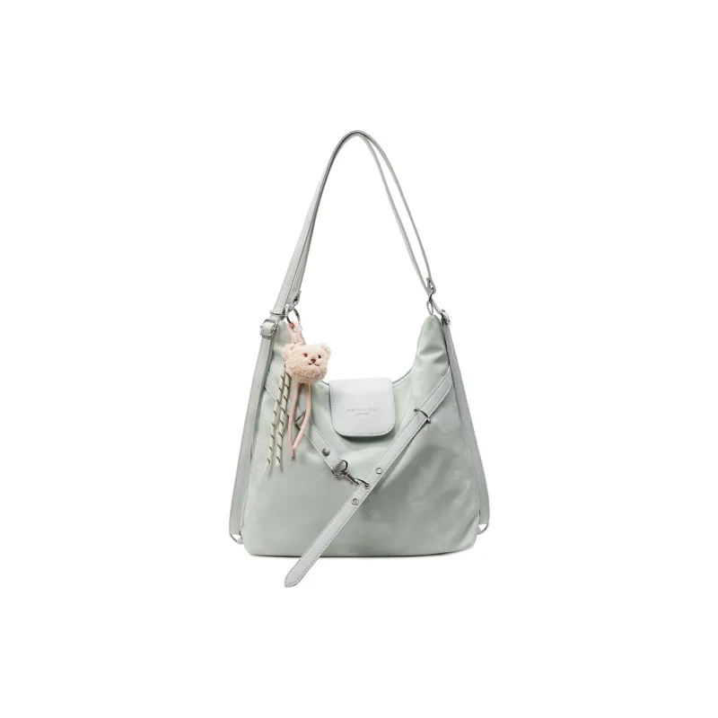 Bueno PU Shoulder Bag Women's Black/White/Blue/Green/Yellow/Silver-6