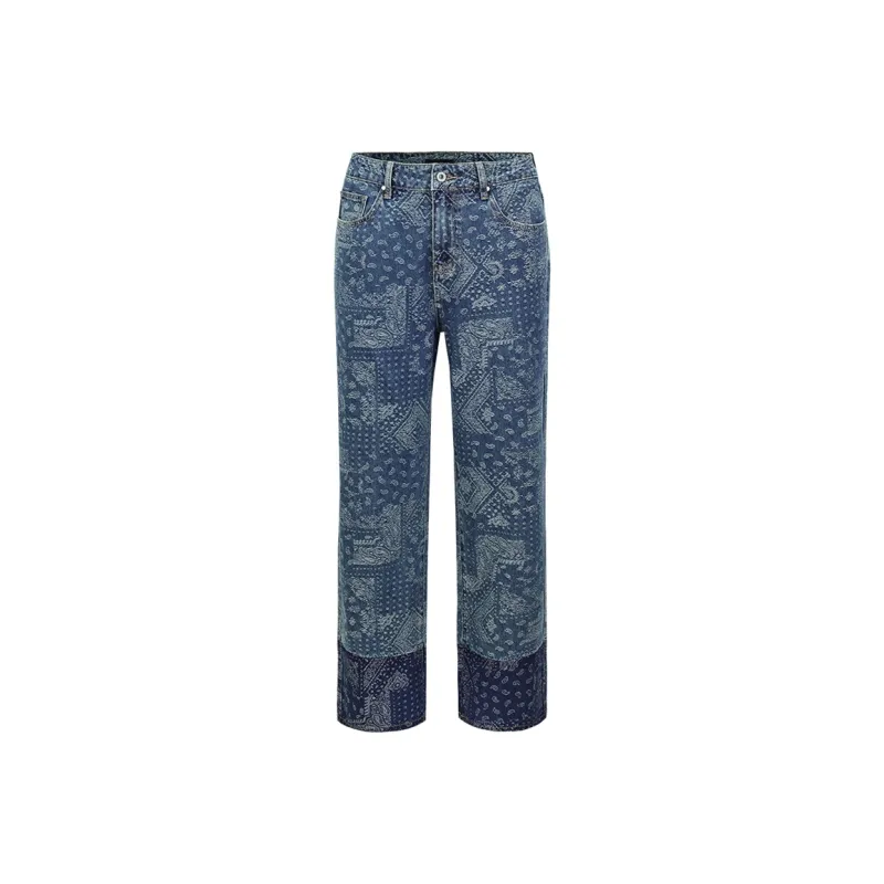 URBAN REVIVO Jeans Men Blue-0