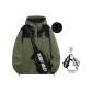 Fleece-Lined and Thickened (Army Green) (Includes Crossbody Bag)
