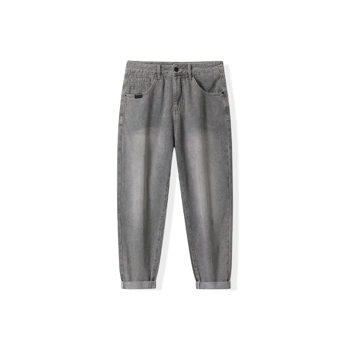 HALEBOSS Jeans Men Gray-0