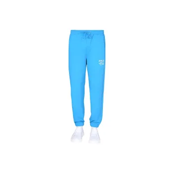 Helmut Lang Logo Printed Elastic Waist Jogging Pants