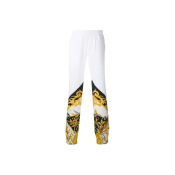 VERSACE Knitted Sweatpants Men White