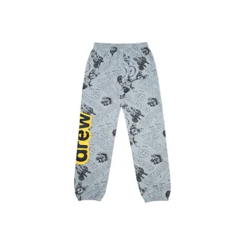 Drew House Letter Logo Series Knitted Sweatpants Unisex Heather Gray