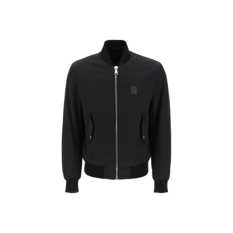 BALMAIN Zip Up Bomber Jacket-0